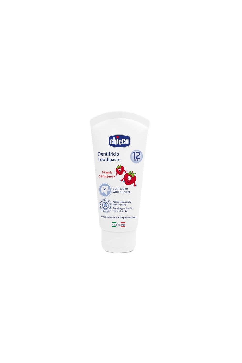 Chicco Toothpaste With Fluoride 12m+ 50ml