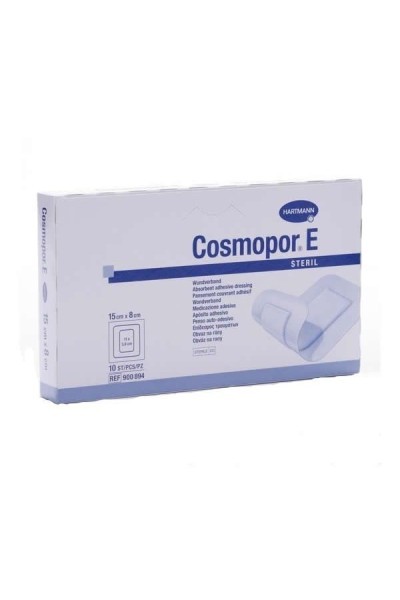 Hartmann Cosmopor E Steril Absorbent Adhesive Dressing 15X8cm 10 Units