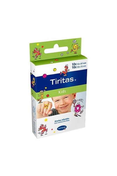 Hartmann Tiritas Kids Brand Aids 20 Units