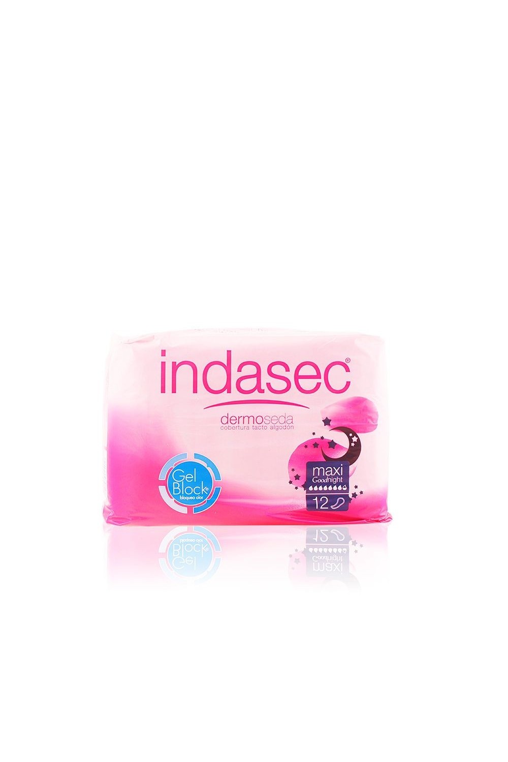 Indasec Dermoseda Good Night Incontinence Compress Maxi 12 Units