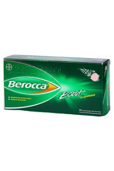 Berocca Boost 30 Effervescent Tablets Guarana