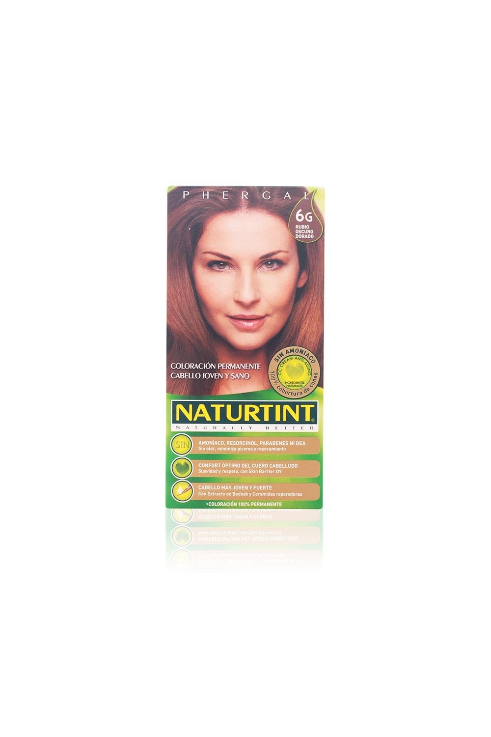 Naturtint 6G Ammonia Free Hair Colour 150ml