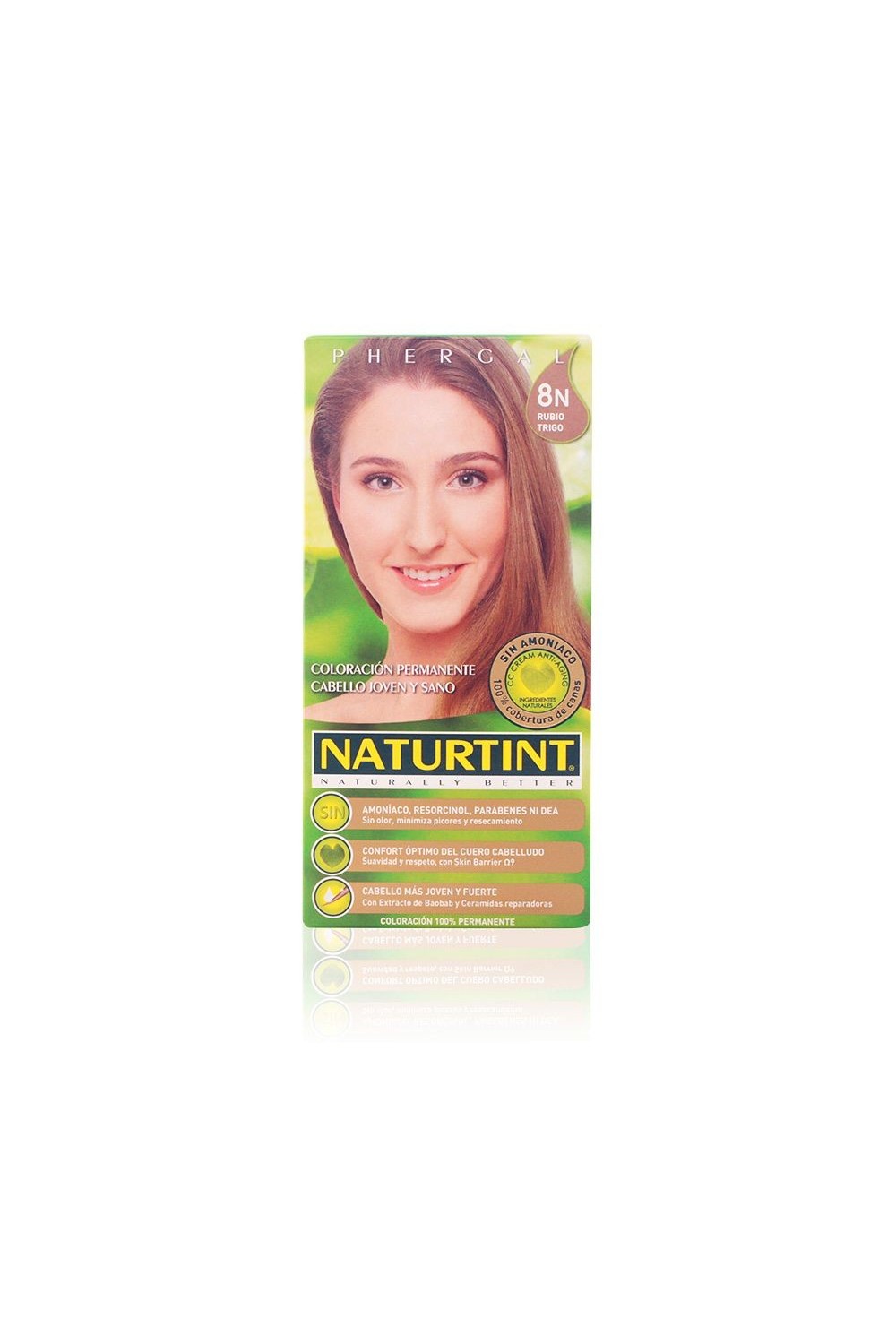 Naturtint 8N Ammonia Free Hair Colour 150ml