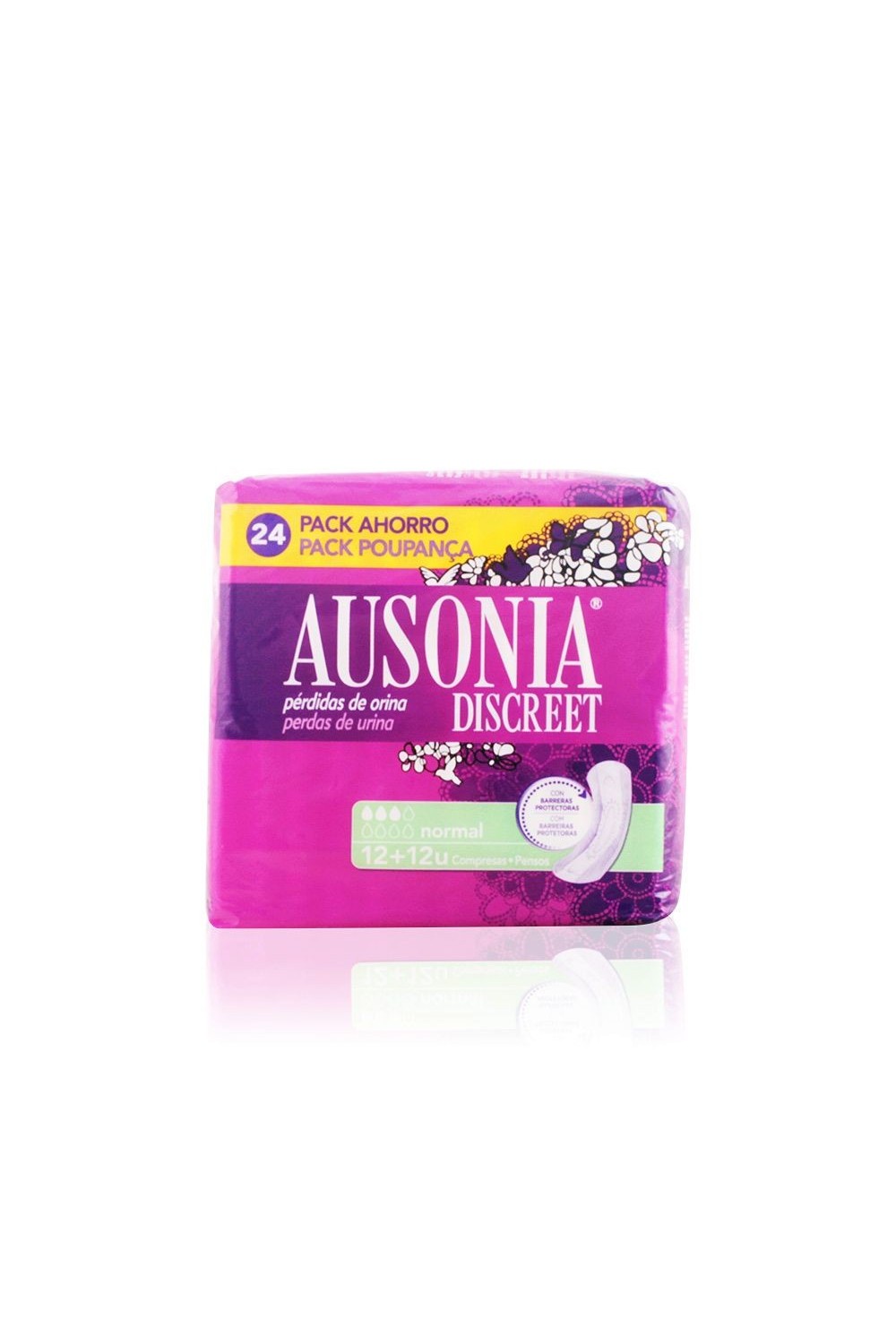 Ausonia Discreet Normal Sanitary Towels 24 Units