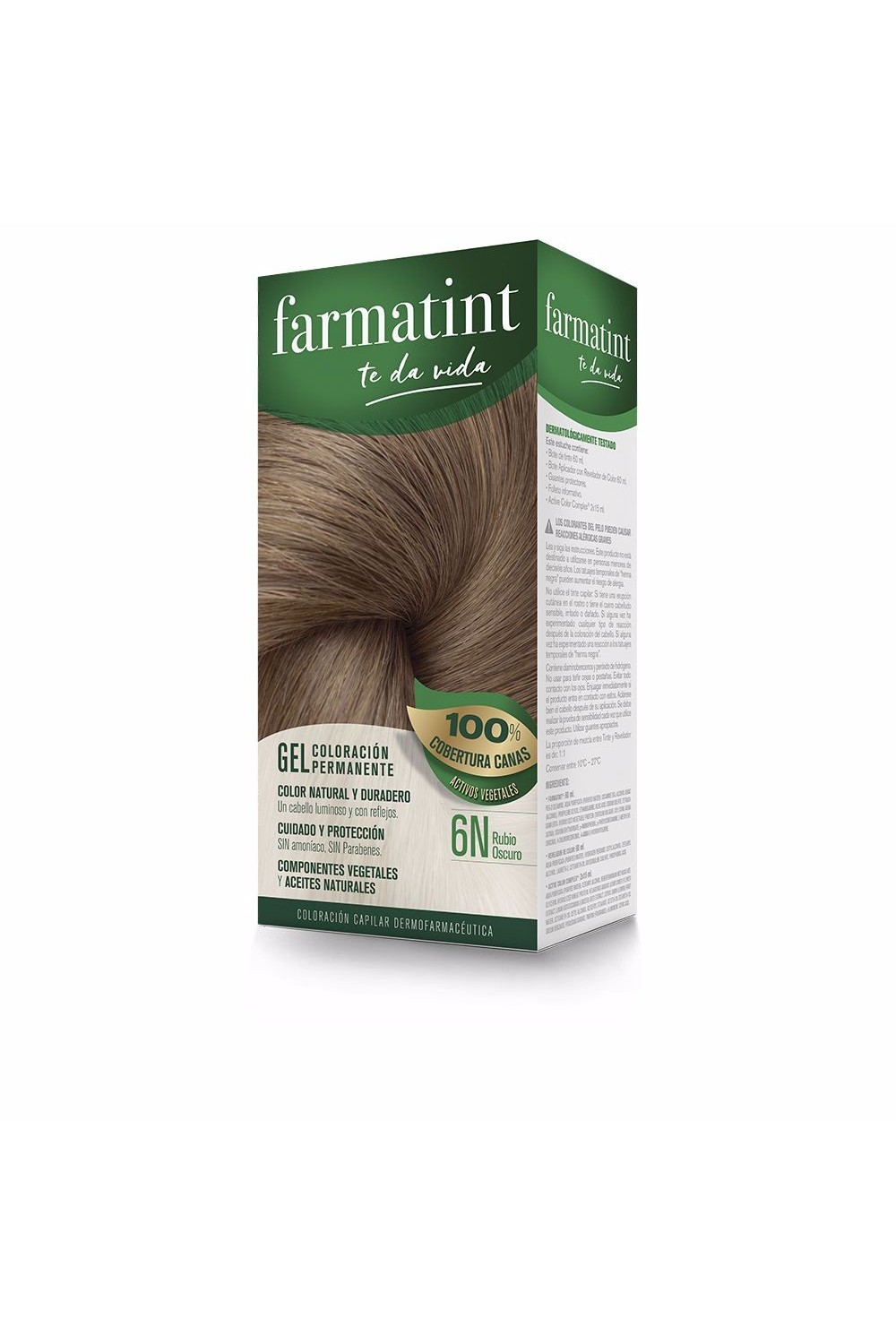 Farmatint Permanent Color Gel 6N Dark Blonde 150ml