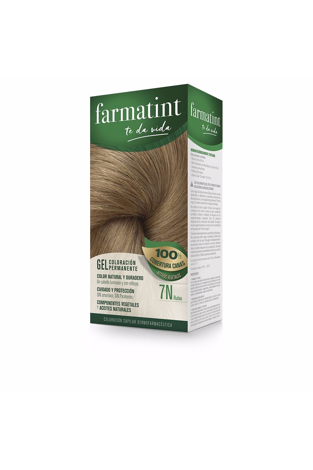 Farmatint Permanent Color Gel 7N Blond 150ml