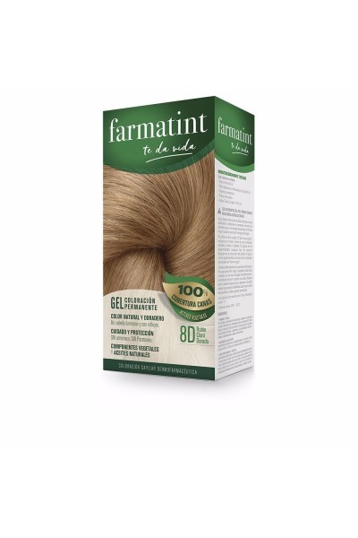 Farmatint Permanent Color Gel 8D Blond Golden Light 150ml