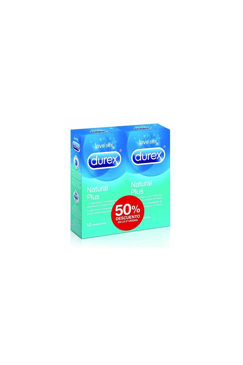 Durex Love Sex  Natural Plus 24 Units