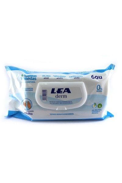 Lea Derm Wipes Pack 60 Units