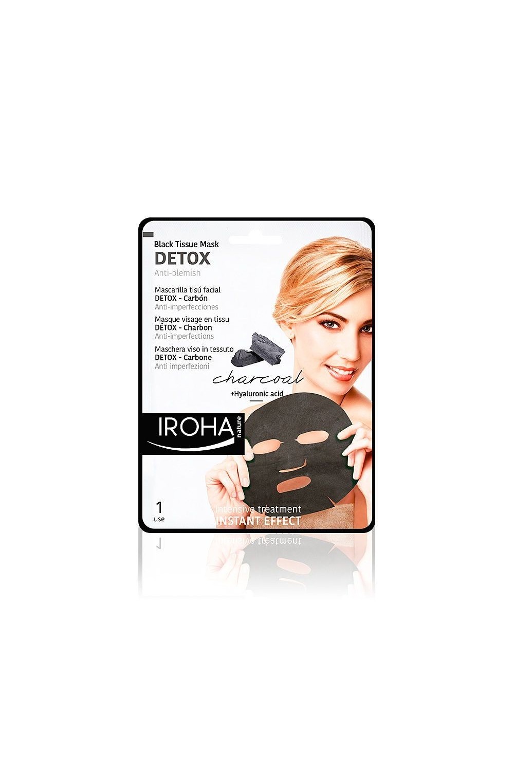 Iroha Nature Detox Black Tissue Mask 1 Unit
