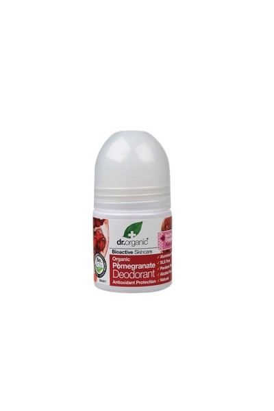 DR. ORGANIC - Dr Organic Pomegranate Deodorant Roll On 50ml