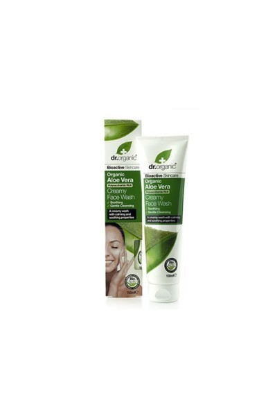 DR. ORGANIC - Dr Organic Aloe Vera Cream Face Wash 150ml