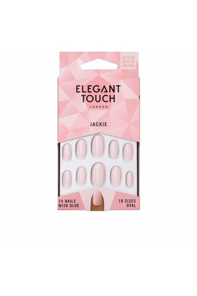 Elegant Touch Polish Jackie Nude Pink Oval