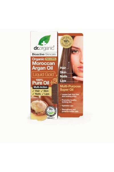 DR. ORGANIC - Dr Organic Moroccan Argan Oil Pure Oil 50ml