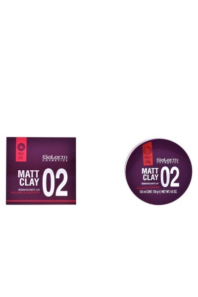 Salerm Cosmetics Matt Clay Medium Hold Matte Clay 125ml