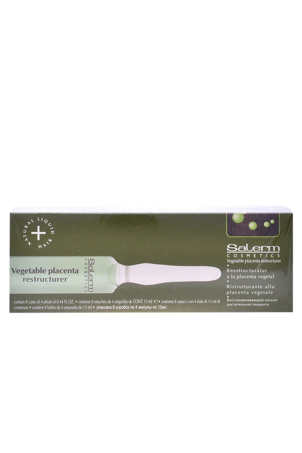 Salerm Cosmetics Vegetable Placenta Restructurer 32x13ml