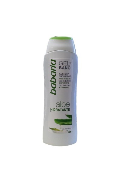 Babaria Aloe Moisturizing Bath Gel 600ml