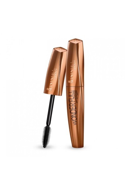 RIMMEL LONDON - Rimmel Wonderfull Mascara With Argan Oil Mascara Waterproof 001 Black