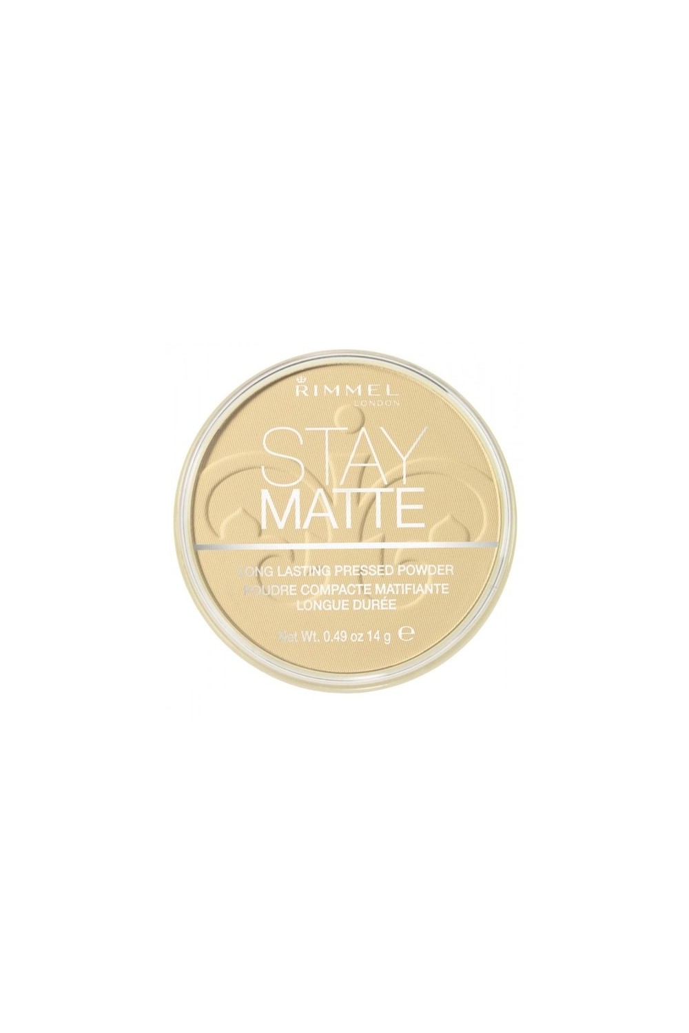 RIMMEL LONDON - Rimmel Stay Matte Pressed Powder 005 Silky Beige