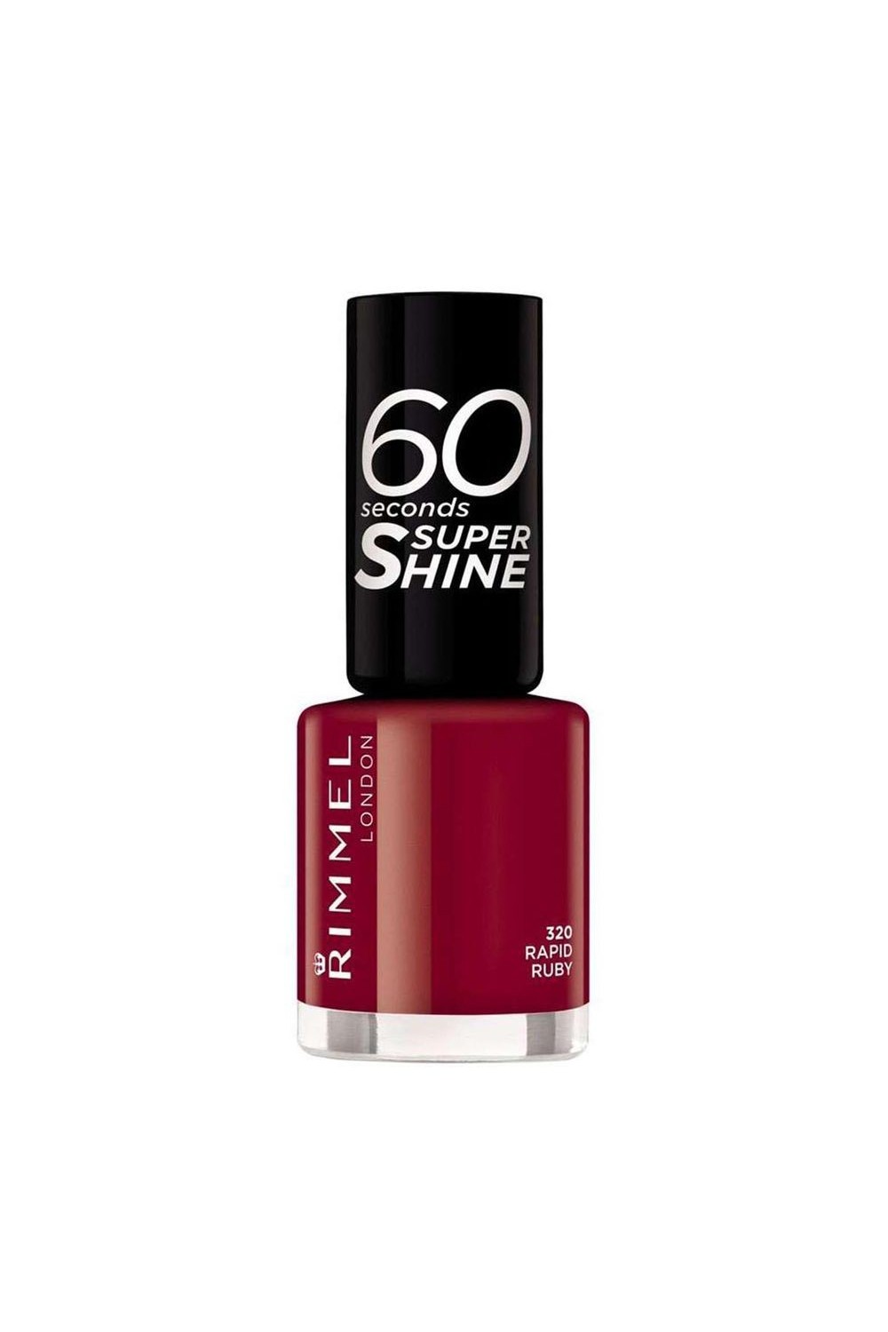 RIMMEL LONDON - Rimmel 60 Seconds Super Shine 320 Rapid Ruby