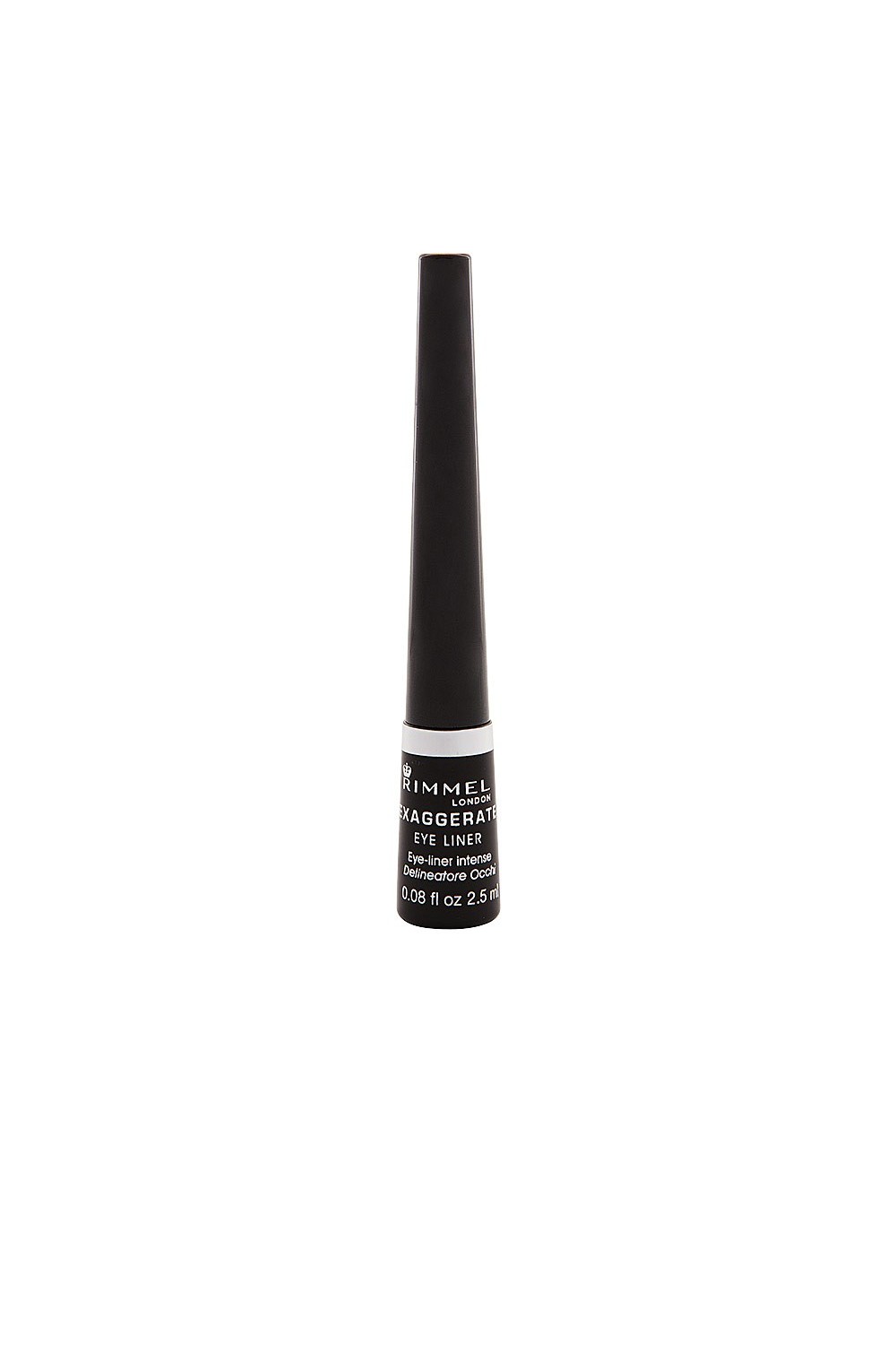 RIMMEL LONDON - Rimmel  Exaggerate Liquid Eyeliner 001 Black