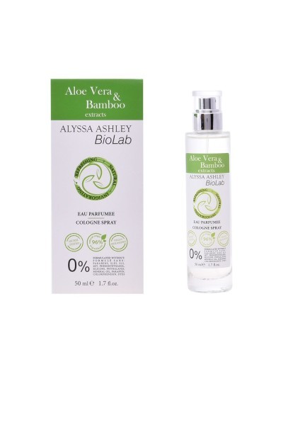 Alyssa Ashley Biolab Aloe Vera And Bamboo Eau Parfumee Cologne Spray 50ml