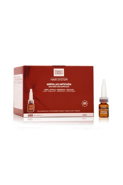 Martiderm Hair System Anti-Hair Lose 28 Ampoules