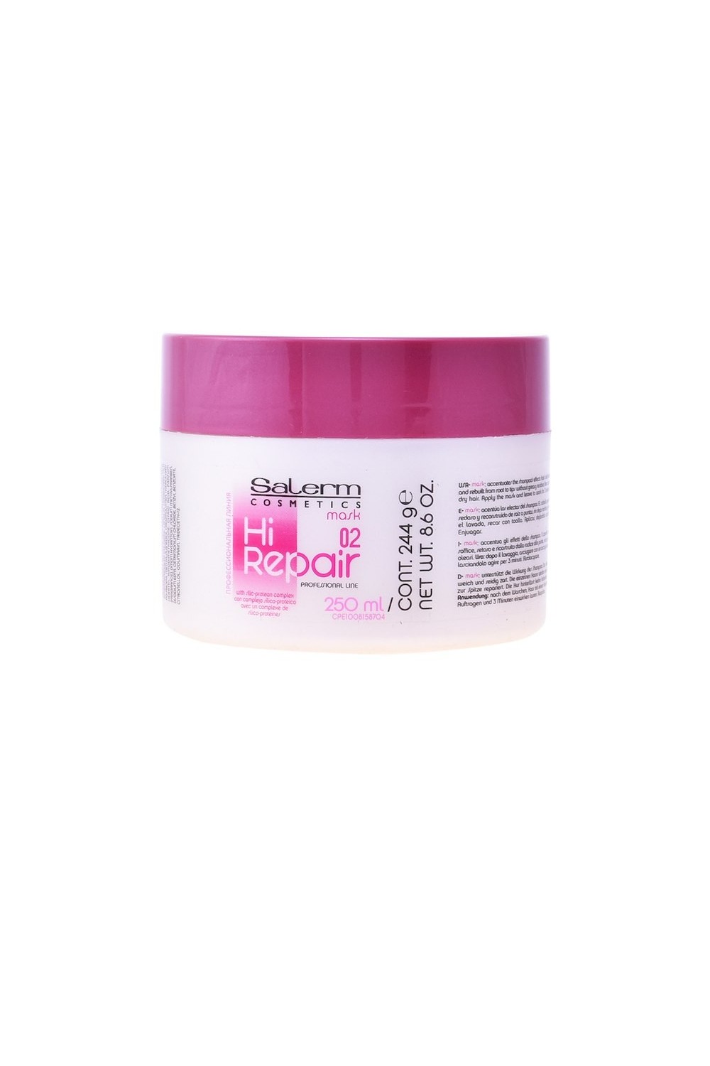 Salerm Cosmetics Hi Repair Mask 02 250ml