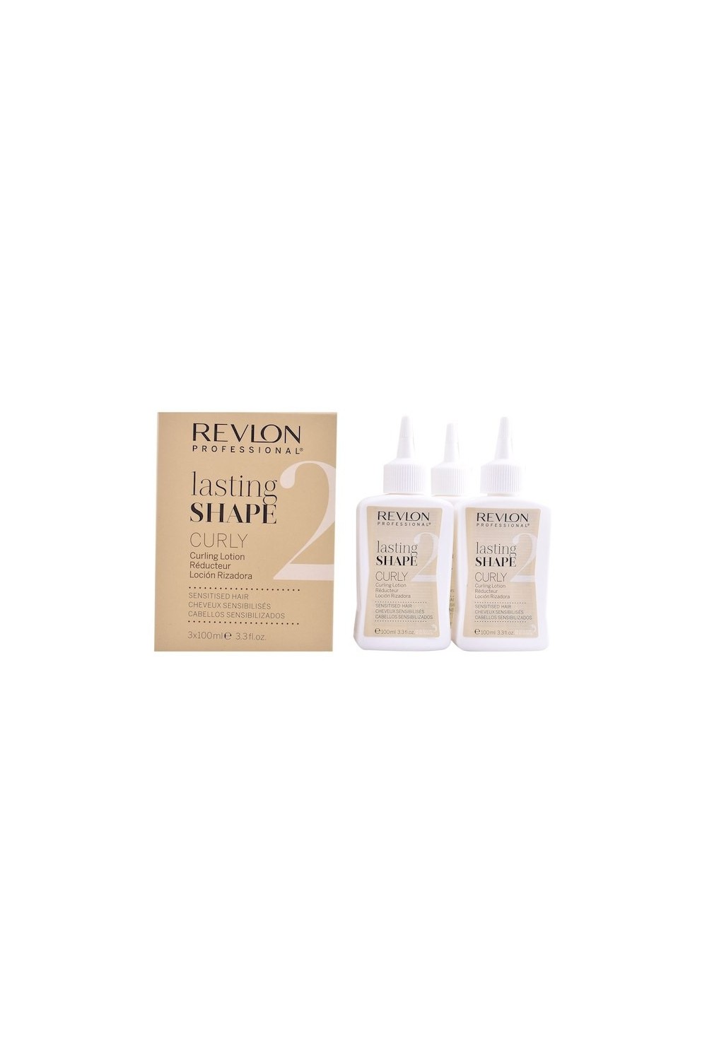 Revlon Lasting Shape 2 Curly Lotion 3 x 100ml