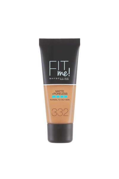 Maybelline Fit Me Matte + Poreless Foundation 332 Golden Caramel 30ml