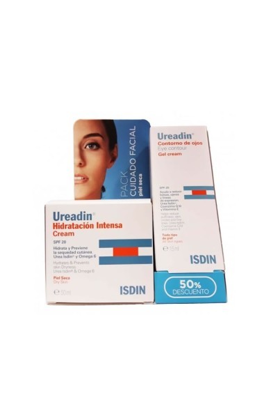 Isdin Ureadin Anti-Wrinkle Normal Skin Spf20 50ml Duplo Eye Contour 15ml
