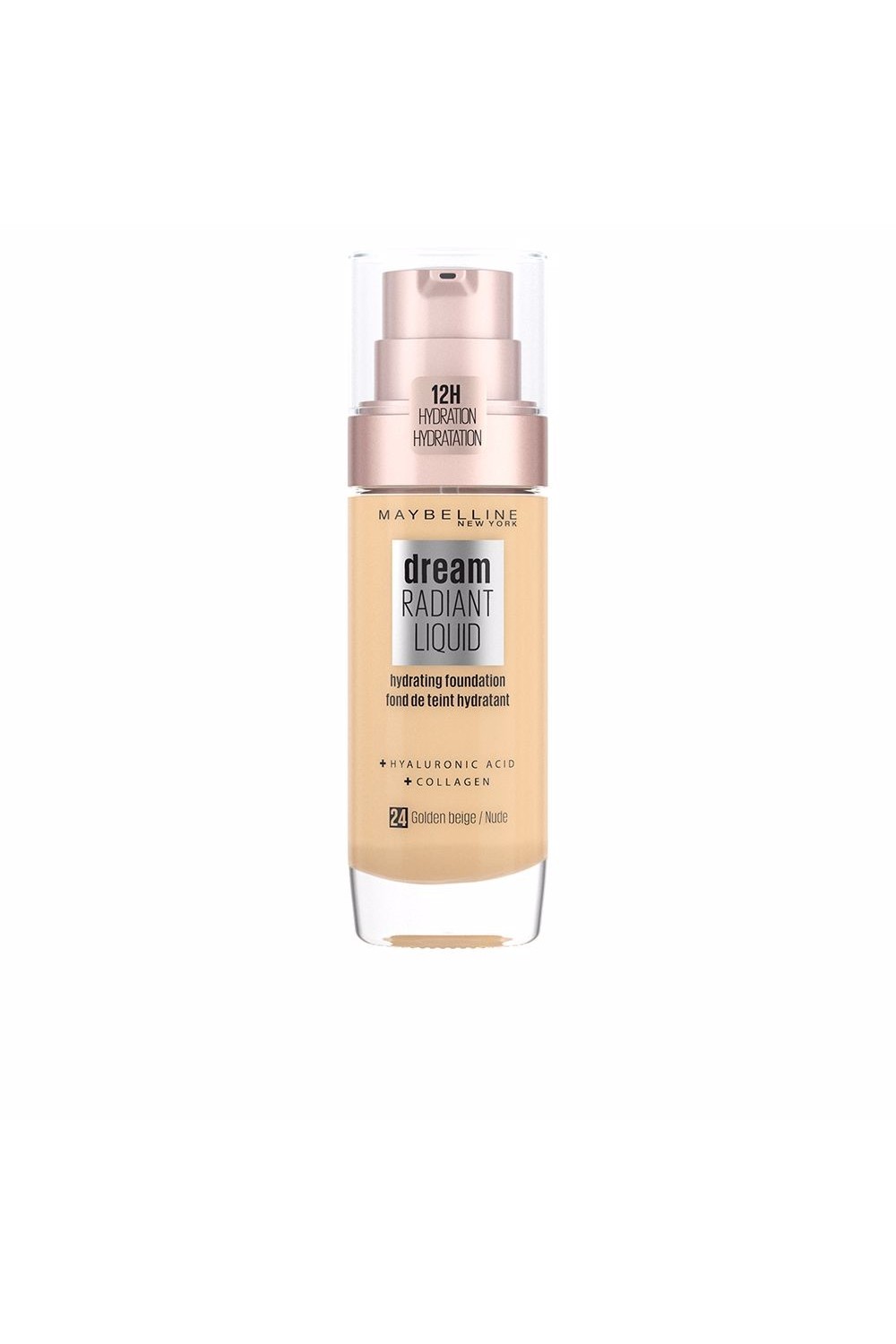 Maybelline Dream Satin Liquid Foundation & Serum 24 Golden Beige 30ml