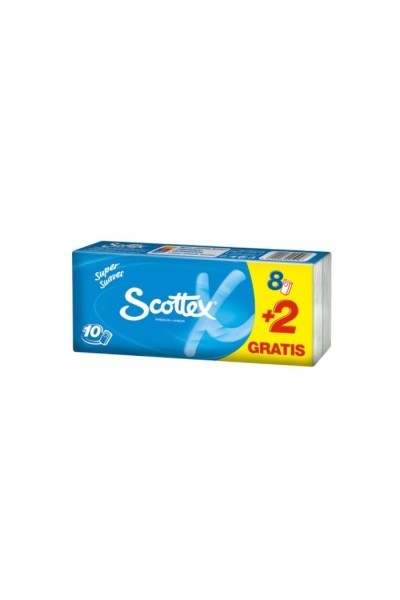 Scottex Pocket Square 3 Layers 10 Units