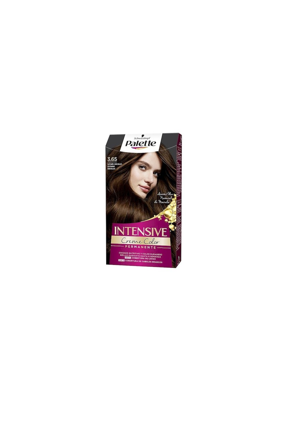 Schwarzkopf Palette Intense Color Cream 3.65 Brown Chocolat