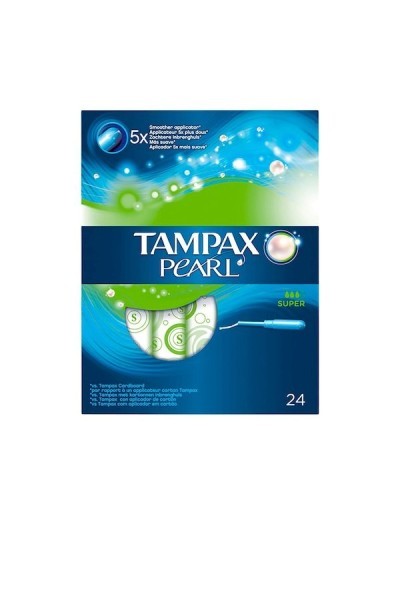 Tampax Pearl Súper 24 Units