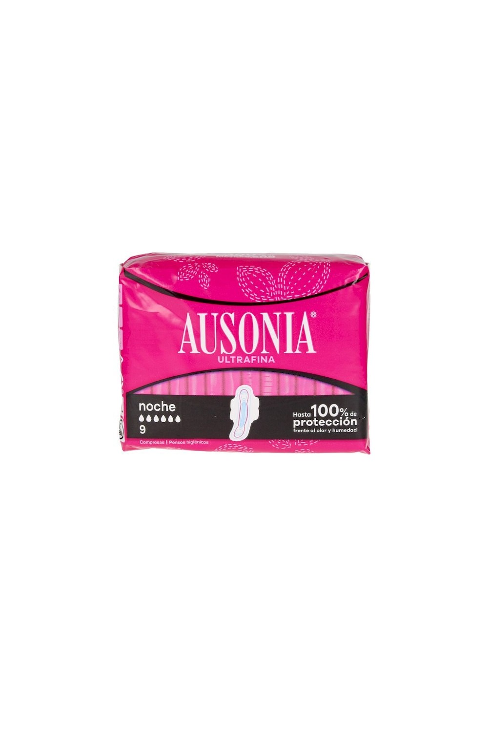 Ausonia Night With Wings Sanitary Towels 9 Units