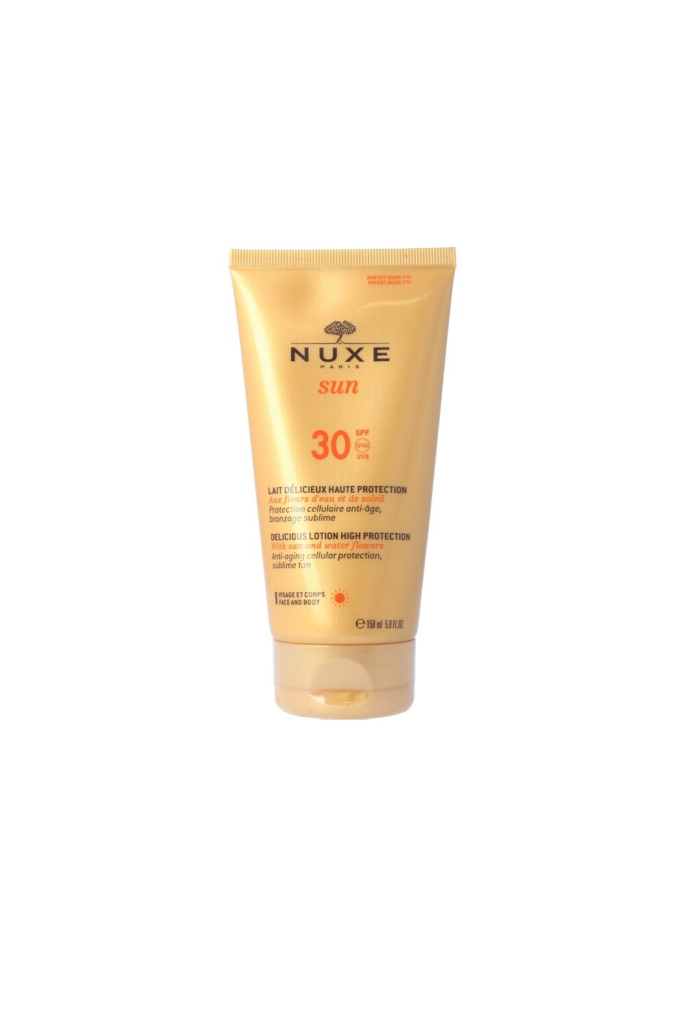 Nuxe Sun Face And Body Delicious Lotion Spf30 150ml