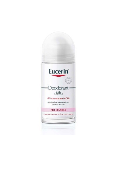 Eucerin Deodorant Roll On 0% Aluminium Sensitive Skin 50ml