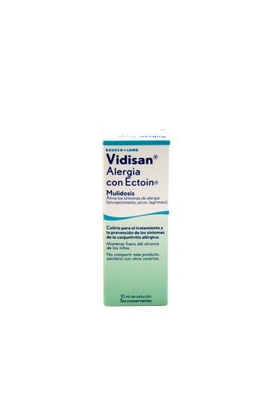 Vidisan Allergy With Ectoin 10ml