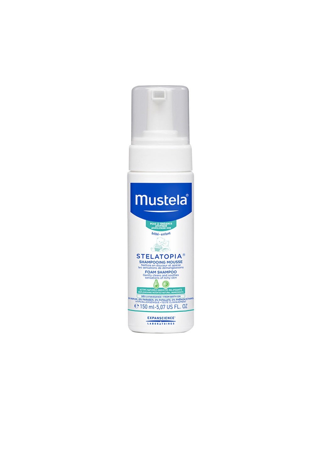 Mustela Stelatopia Foam Shampoo 150ml