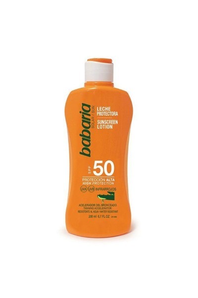 Babaria Sunscreen Lotion With Aloe Vera Spf50 200ml