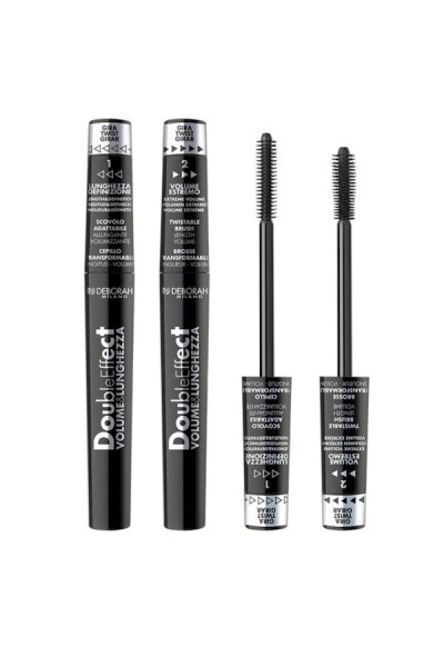 Deborah Milano Double Effect Mascara Black