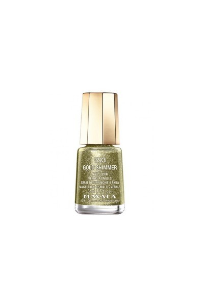 Mavala Nail Polish 393 Gold Shimmer 5ml