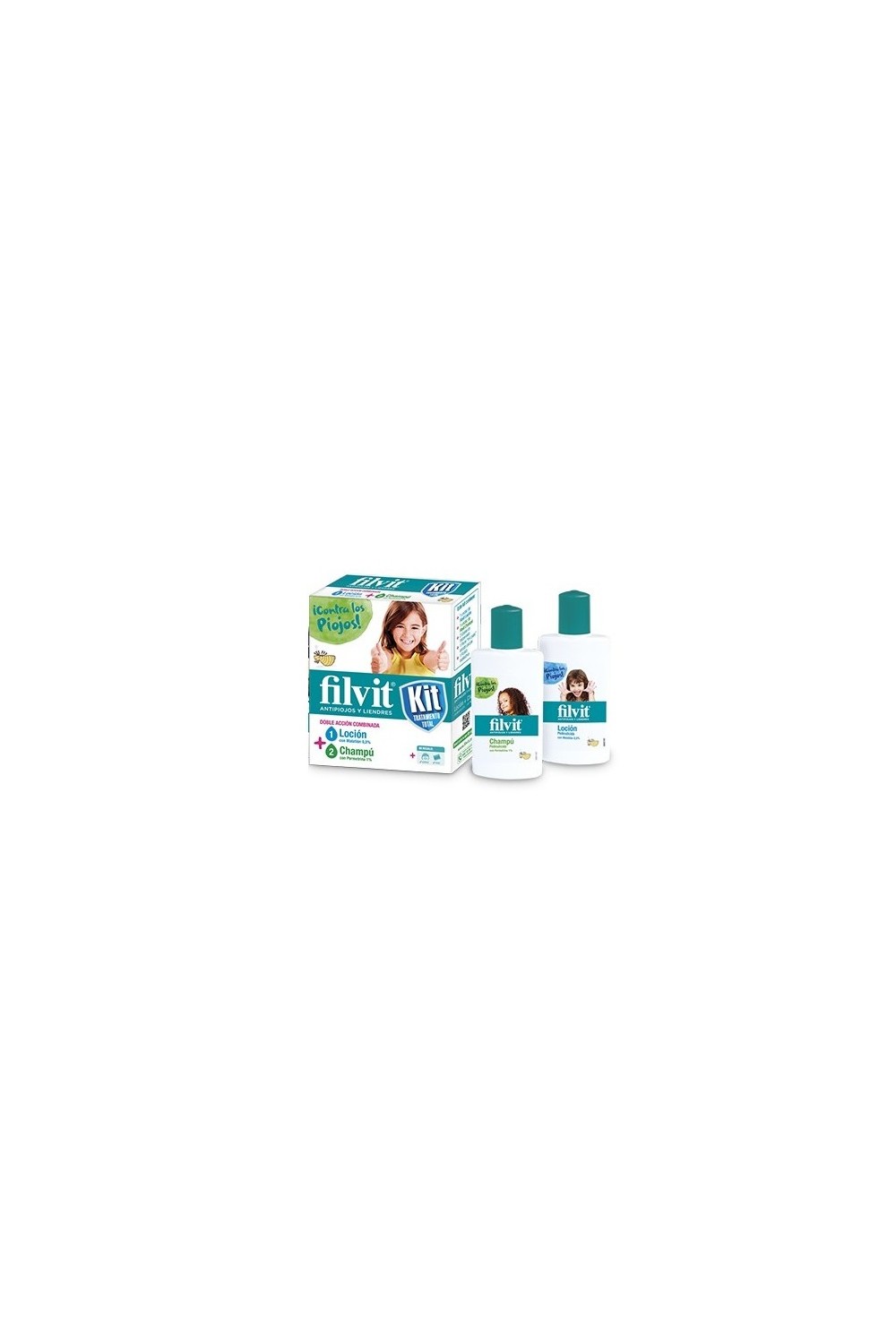 Filvit Anti Lice Lotion 100ml Set 2 Pieces