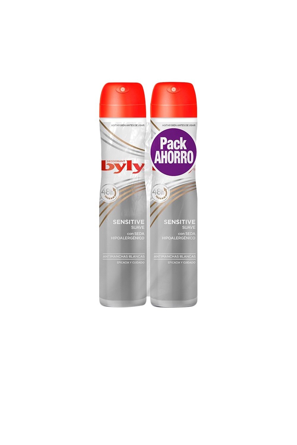 Byly Sensitive Deodorant Spray 2x200ml