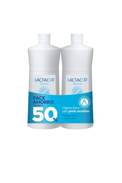 Lactacyd Derma Bath Gel 2x1000 ml