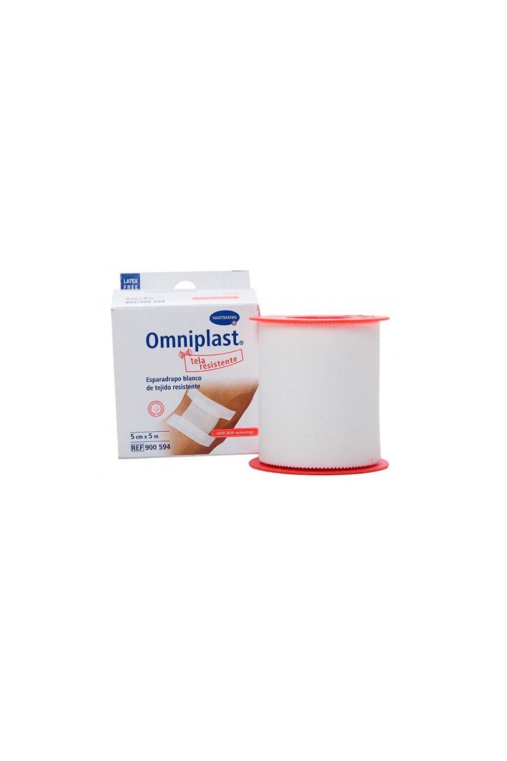 Hartmann Omniplast Adhesive Tape White 5cmx5m