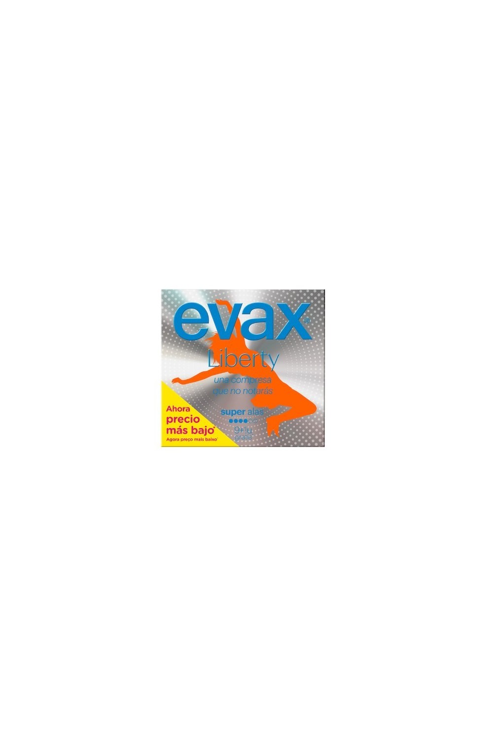 Evax Liberty Super With Wings Sanitary Towels 9+1 Units