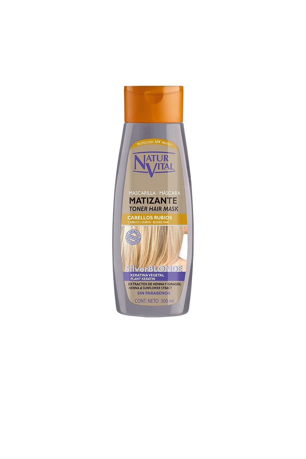 Naturaleza Y Vida Toner Hair Mask Blonde 300ml