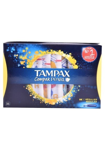 Tampax Pearl Compak Regular 36 Units